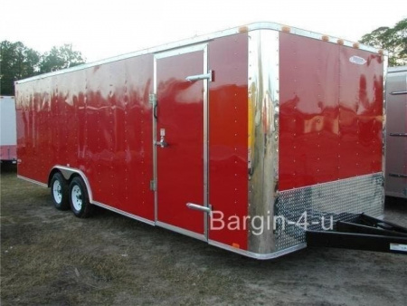 New 2026 NEW 8.5x20 Tandem Axle, Custom Enclosed Cargo Trailer. 6'6  Height