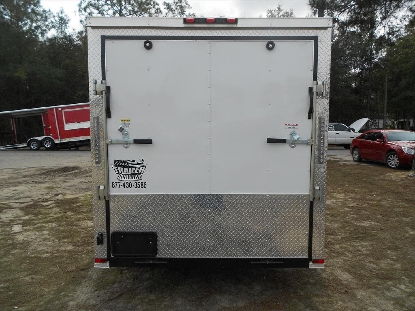 New Brand New Model 6 x 12 Single Axle, Enclosed Motorcycle Cargo Trailer