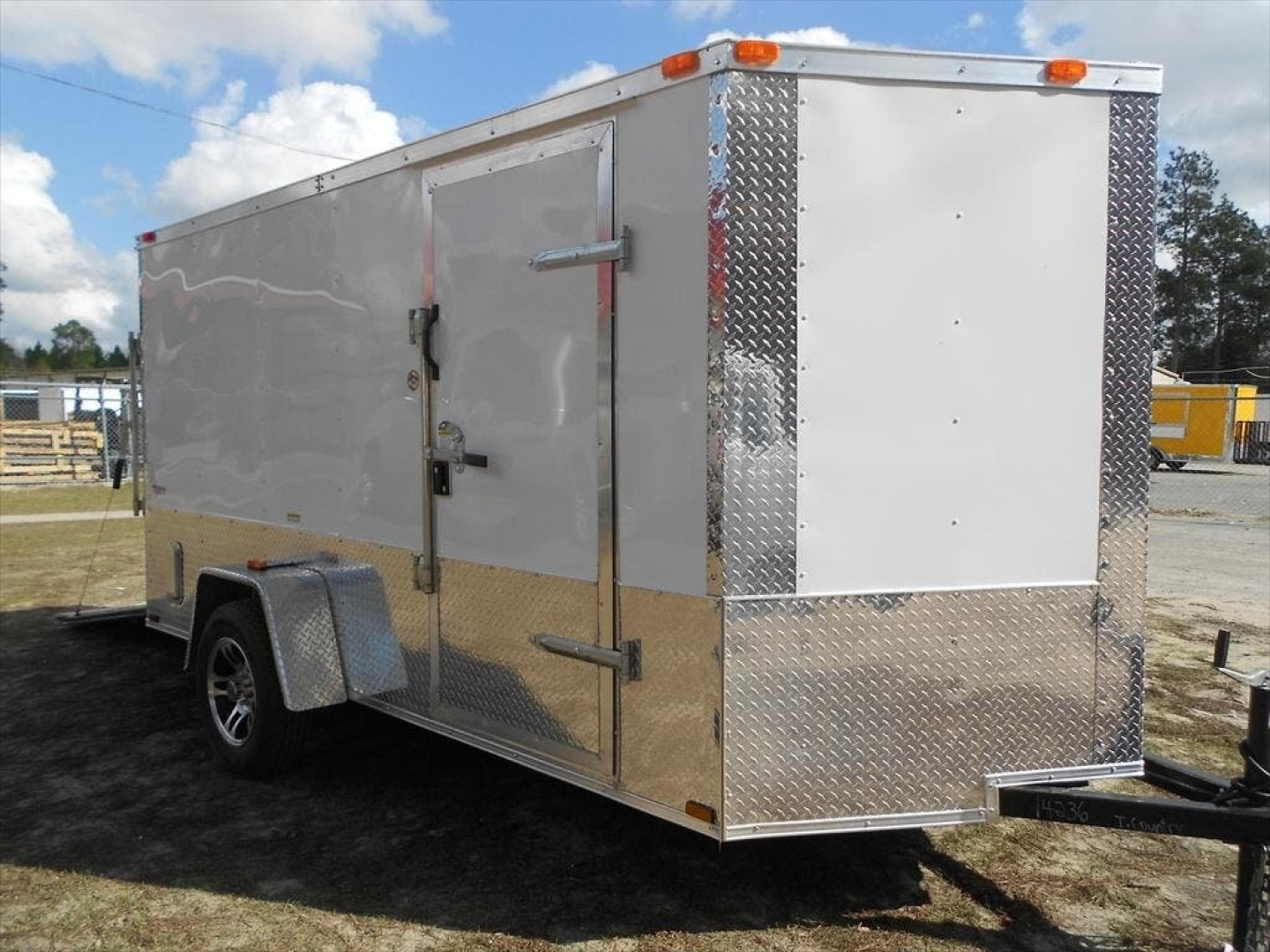 New Brand New Model 6 x 12 Single Axle, Enclosed Motorcycle Cargo Trailer