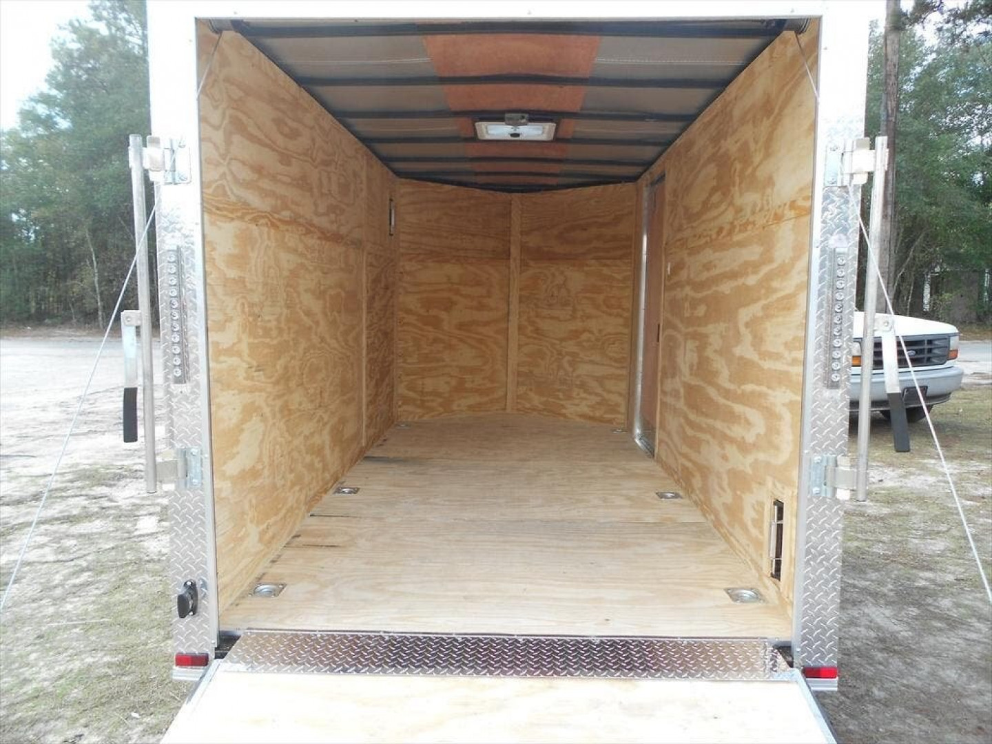 New Brand New Model 6 x 12 Single Axle, Enclosed Motorcycle Cargo Trailer
