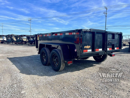 New 2026 New 6' x 10' Single Cylinder Hydraulic Dump Trailer w/ 22" High Sides