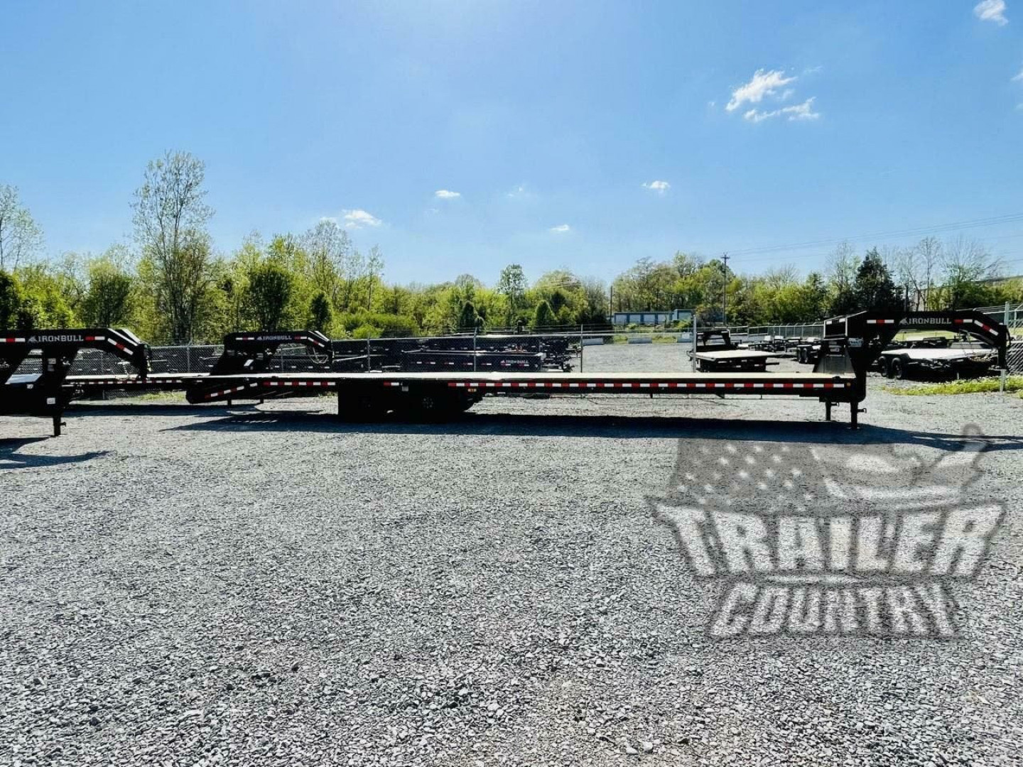 New 2026 New 8.5' x 40' (35'+5') GN Heavy Duty 24K Heavy Equipment Hauler Deckover Trailer