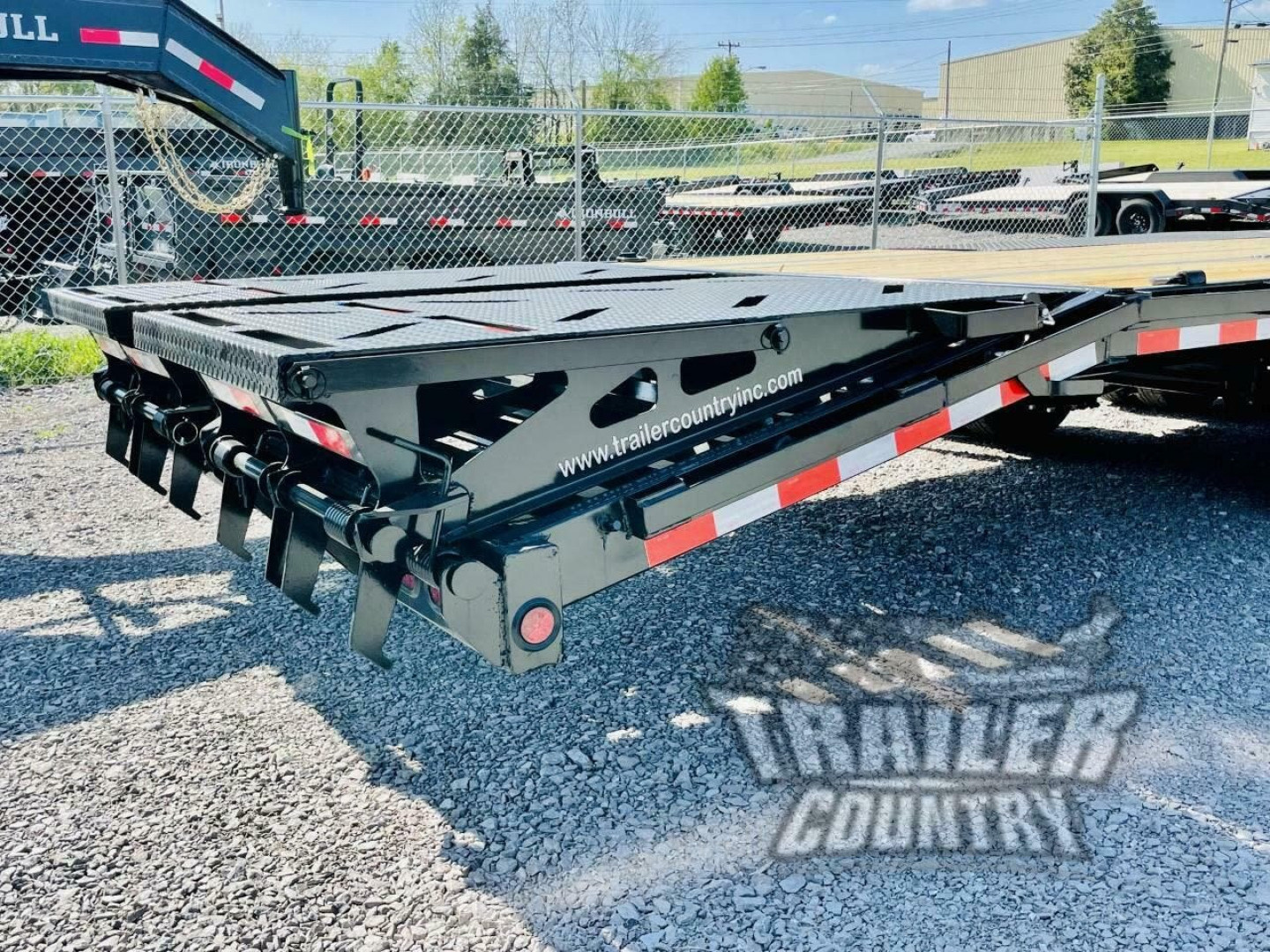 New 2026 New 8.5' x 40' (35'+5') GN Heavy Duty 24K Heavy Equipment Hauler Deckover Trailer