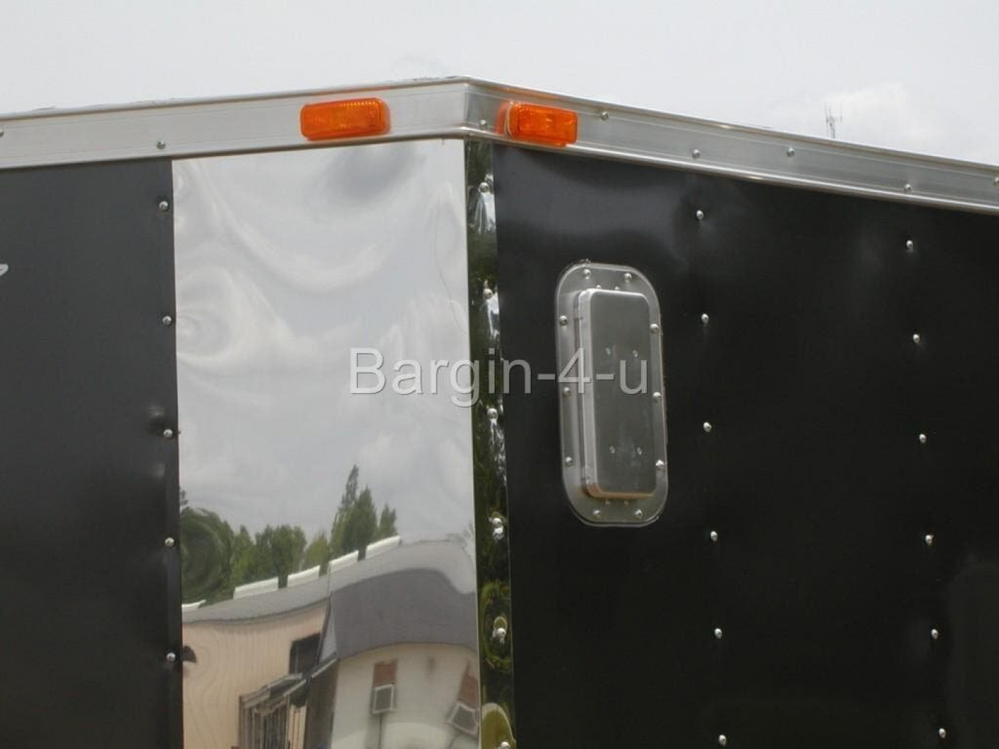 New Brand New Model 6x12 Single Axle, MOTORCYCLE Enclosed Trailer with D-Rings