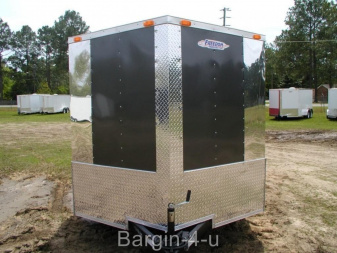 New Brand New Model 6x12 Single Axle, MOTORCYCLE Enclosed Trailer with D-Rings