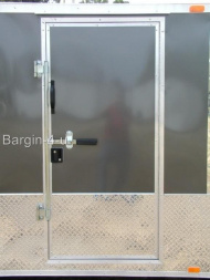 New Brand New Model 6x12 Single Axle, MOTORCYCLE Enclosed Trailer with D-Rings