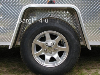 New Brand New Model 6x12 Single Axle, MOTORCYCLE Enclosed Trailer with D-Rings