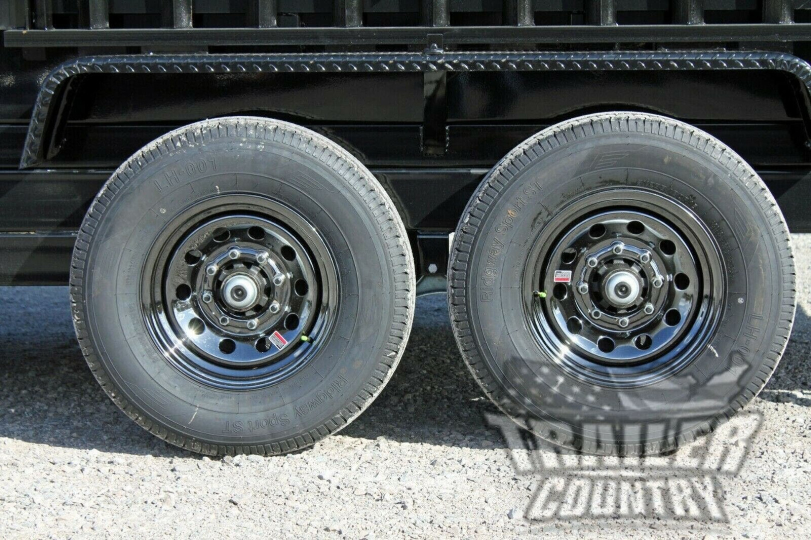 New NEW GN 7 x 16 Dual Cylinder Hydraulic Dump Trailer w/ Combo Spreader Gate