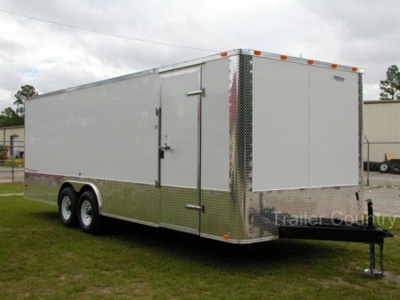 New 2026 Brand New HEAVY DUTY Custom 8.5 x 24 Tandem Axle, Enclosed/Carhauler Trailer