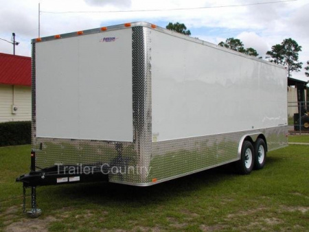 New 2026 Brand New HEAVY DUTY Custom 8.5 x 24 Tandem Axle, Enclosed/Carhauler Trailer