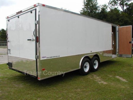New 2026 Brand New HEAVY DUTY Custom 8.5 x 24 Tandem Axle, Enclosed/Carhauler Trailer