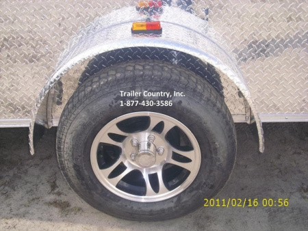 New 2026 Brand New Elite Series Custom Motorcycle 6x12 Single Axle, V-Nosed Enclosed Trailer