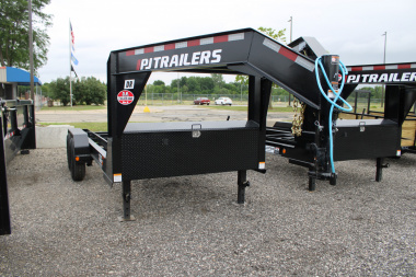 New 2026 PJ Trailers 14' DR GN GOOSENECK ROLLSTER DUMP TRAILER 48470 Dump Trailer
