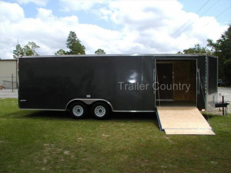 New 2026 New Model HEAVY DUTY Custom 8.5 x 24 Tandem Axle, Enclosed/Carhauler Trailer. (10,400 LB GVWR)