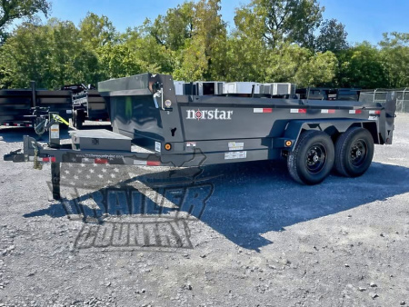 New 2026 NEW 7x16, 10 Ga. Floor, Charger, Tarp Kit, Barn Gate