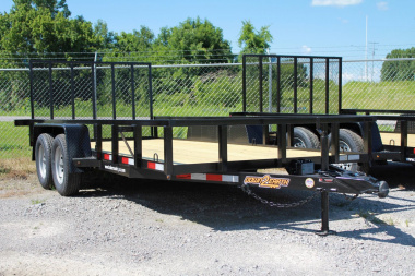 New Brand New 76  x 14FT Utility Trailer with Fold Down Ramp Gate