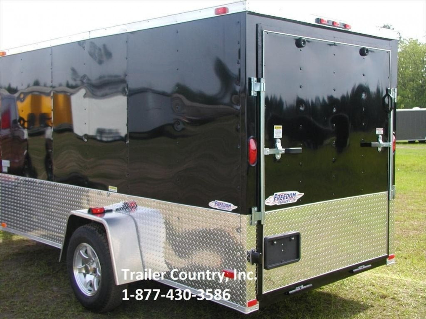 New Brand New 6x12 Single Axle, MOTORCYCLE Trailer - Dexter axle, ATP, STAR MAG WHEELS