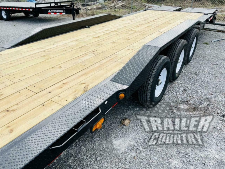 New 2026 New 40FT Triple Axle Low Profile 21k Heavy Duty Flatbed Equipment HOT SHOT Trailer