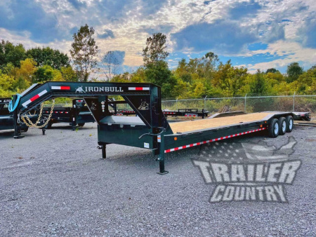 New 2026 New 40FT Triple Axle Low Profile 21k Heavy Duty Flatbed Equipment HOT SHOT Trailer