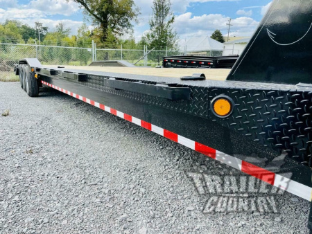 New 2026 New 40FT Triple Axle Low Profile 21k Heavy Duty Flatbed Equipment HOT SHOT Trailer