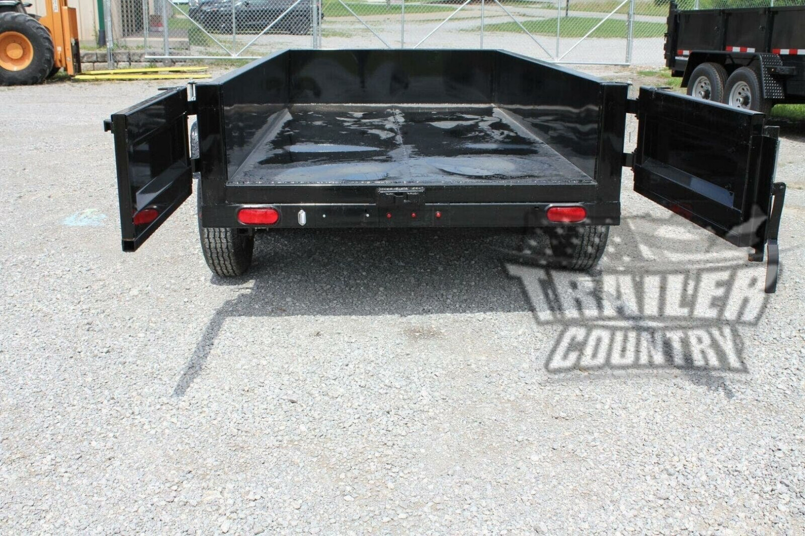 New Brand New 5' x 10' Bumper Pull Hydraulic Dump Trailer w/ Power Up & Down