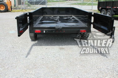 New Brand New 5' x 10' Bumper Pull Hydraulic Dump Trailer w/ Power Up & Down