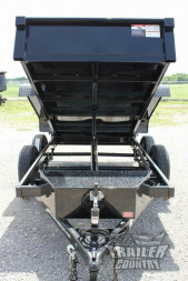 New Brand New 5' x 10' Bumper Pull Hydraulic Dump Trailer w/ Power Up & Down