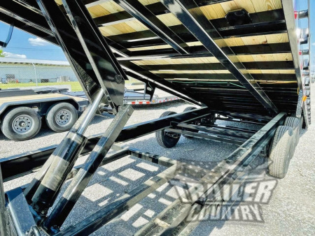 New 2026 New 8.5 ' x 26' Heavy Duty Gooseneck 21K Hydraulic Scissor Hoist Full Power Deckover