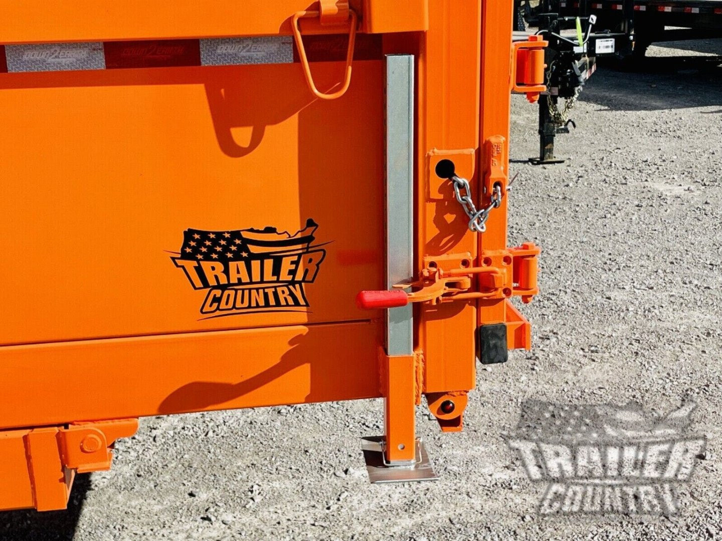 New 2026 New 7' x 16'  Hydraulic Dump Trailer w/ 24" High Sides, 1 Piece Floor, Remote, Power Up & Down, and MORE!