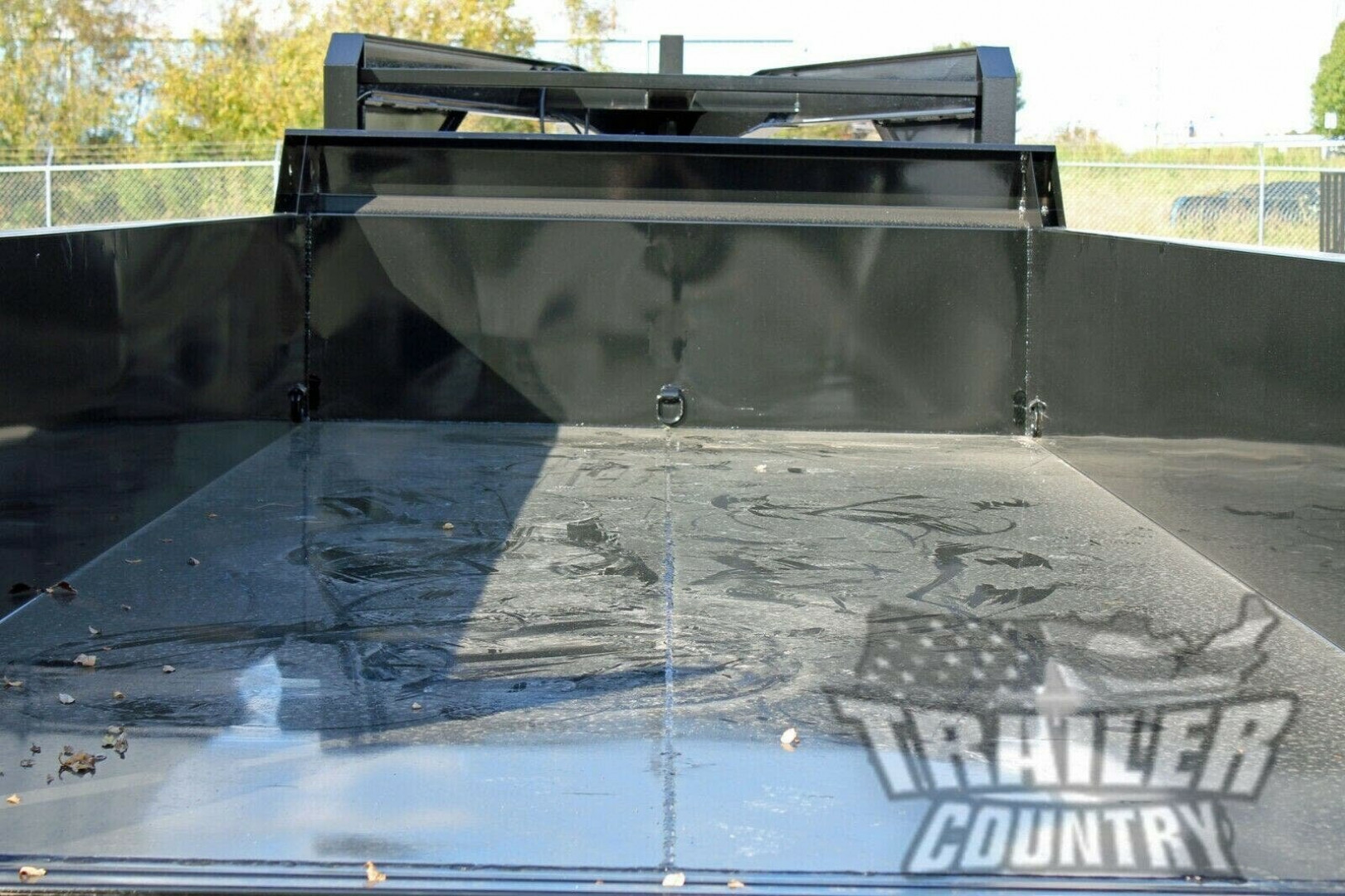 New NEW GN 7 x 16 Dual Cylinder Hydraulic Dump Trailer w/ Combo Spreader Gate