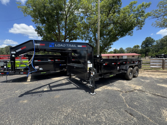 New 2025 Load Trail DG8316072SS 83 x16' Gooseneck Dump Trailer