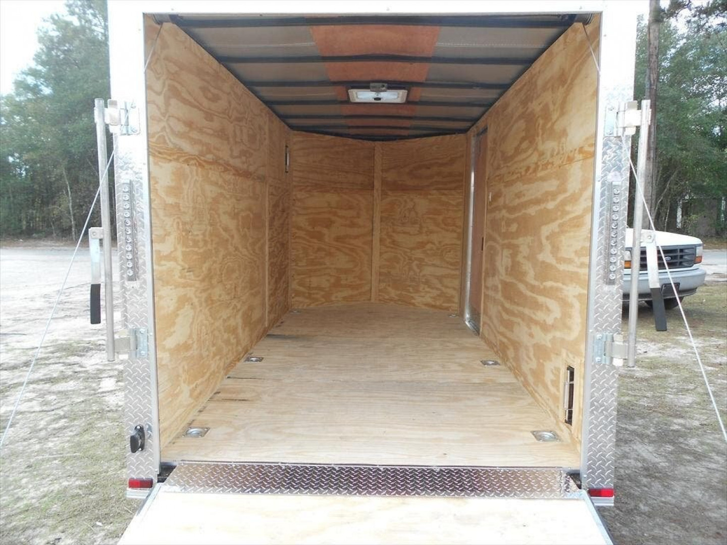 New 2026 Brand New Model 6 x 12 Single Axle, Enclosed Motorcycle Cargo Trailer