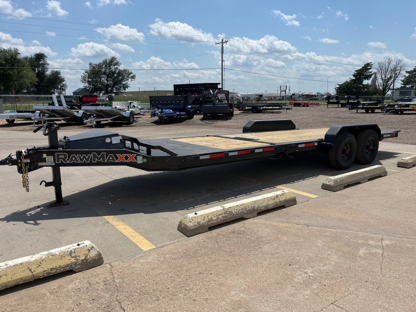 New 2025 RawMaxx G7X Tilt Trailer