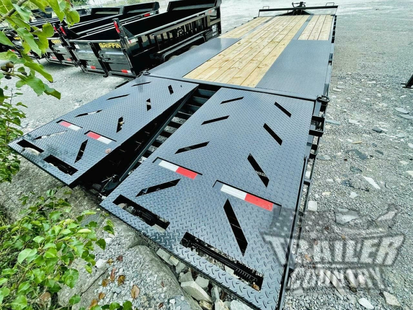 New 2026 New 8' x 25' 24K Heavy Eq. Hauler Trailer w/ Rampage Ramps & Pintle Eye Coupler
