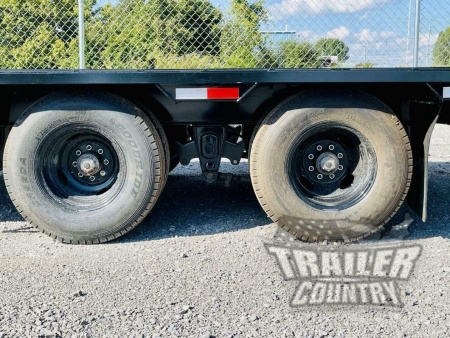 New 2026 New 8' x 25' 24K Heavy Eq. Hauler Trailer w/ Rampage Ramps & Pintle Eye Coupler