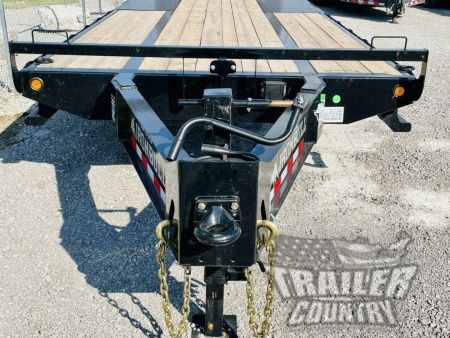 New 2026 New 8' x 25' 24K Heavy Eq. Hauler Trailer w/ Rampage Ramps & Pintle Eye Coupler