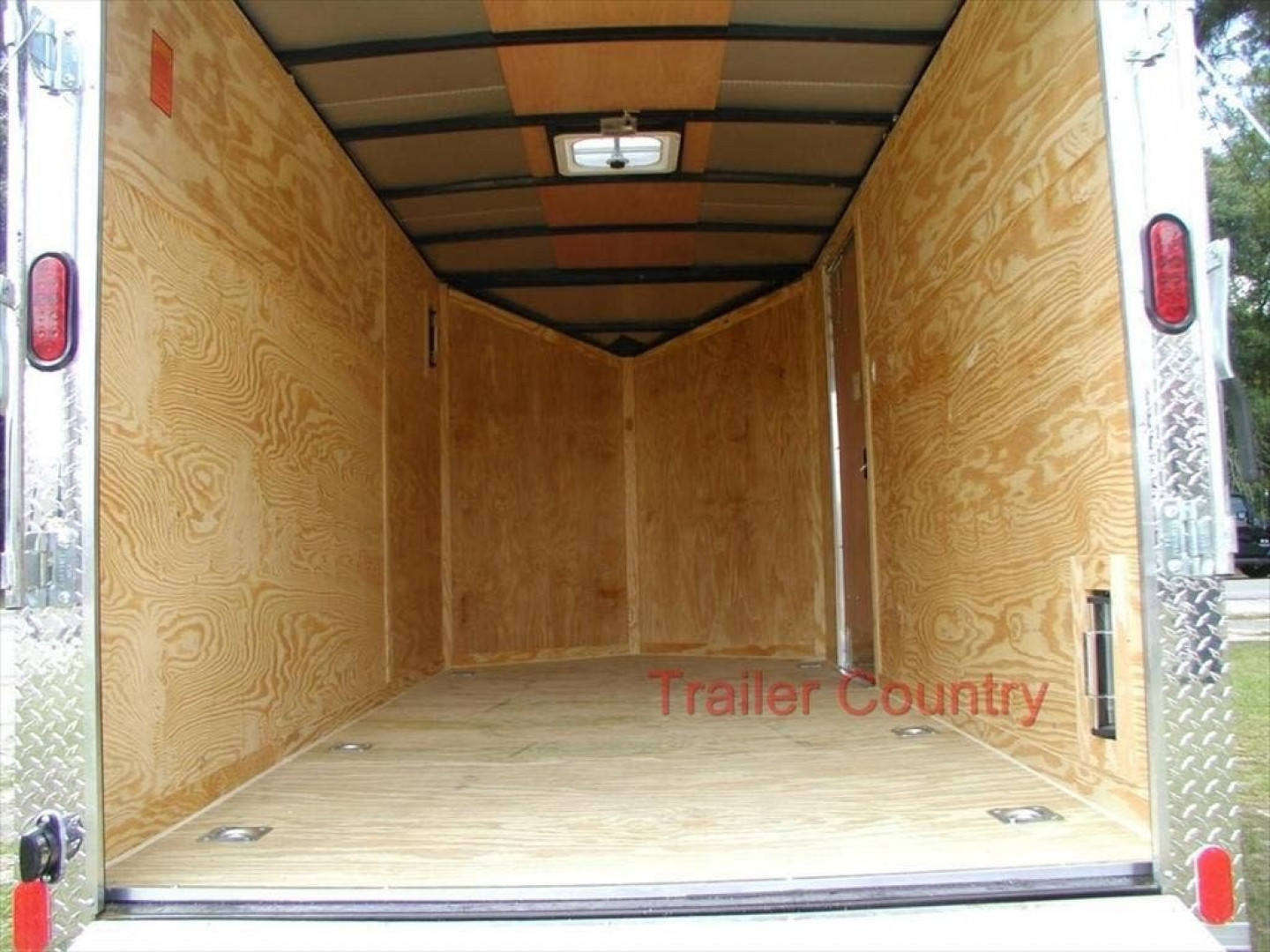 New NEW 6x12 Custom Enclosed Motorcycle Trailer with Slanted V-nose