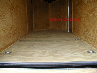 New NEW 6x12 Custom Enclosed Motorcycle Trailer with Slanted V-nose