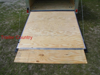 New NEW 6x12 Custom Enclosed Motorcycle Trailer with Slanted V-nose