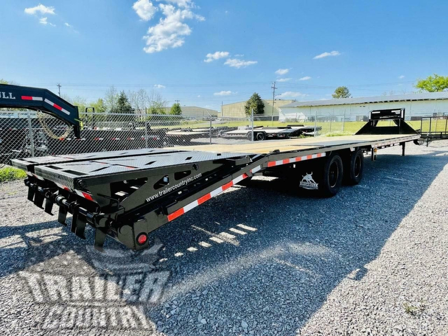 New 2026 NEW GN 8.5' x 36' (31'+5') Heavy Duty 24K Heavy Equipment Hauler Deckover Trailer
