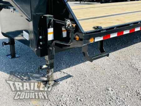 New 2026 NEW GN 8.5' x 36' (31'+5') Heavy Duty 24K Heavy Equipment Hauler Deckover Trailer