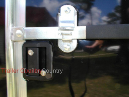 New 2026 NEW 6x12 Custom Enclosed Motorcycle Trailer with Slanted V-nose