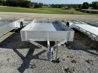 New 2025 Aluma 8114S-R-BT-SR Utility Trailer