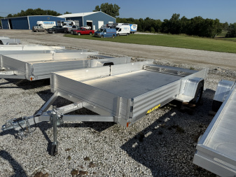 New 2025 Aluma 8114S-R-BT-SR Utility Trailer