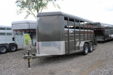 New 2026 Valley Trailers 16' STOCK TRAILER 49123 Stock / Stock Combo Trailer