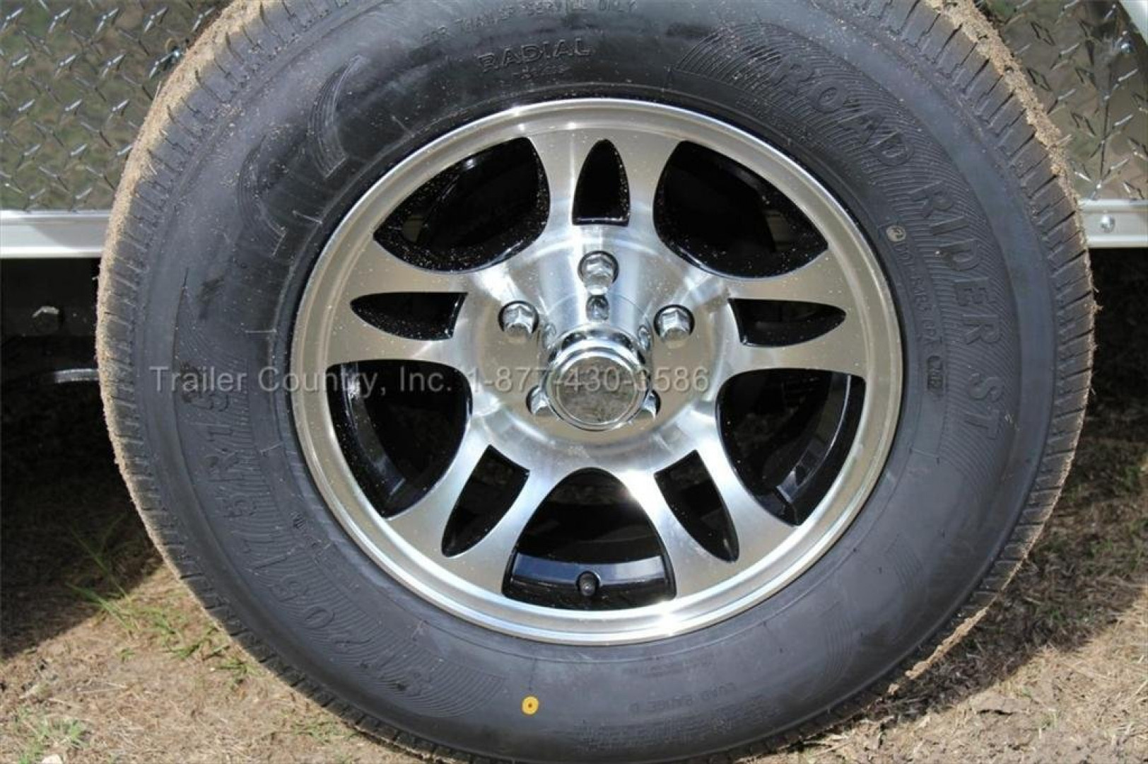 New 2026 Brand New Model 7 X 16 Tandem Axle, V-Nosed Enclosed Motorcycle Cargo Trailer