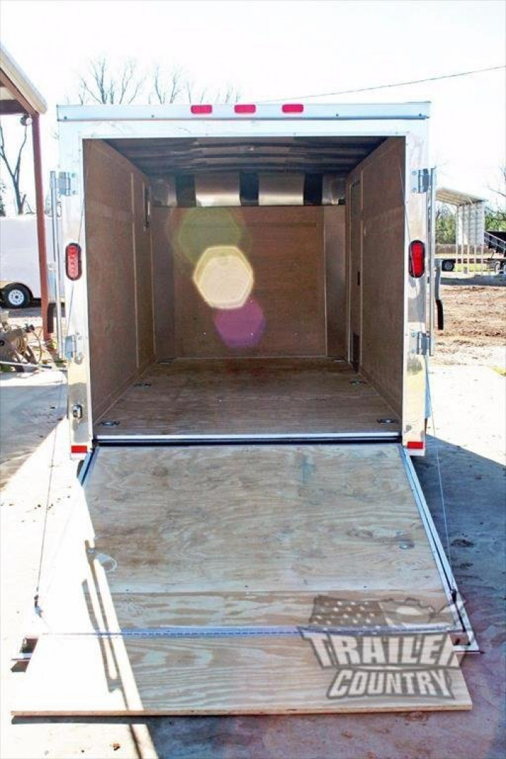 New Brand New 6 X 12 Single Axle, Hawg Toter Low Profile Enclosed Trailer w/ Ramp