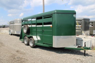 New 2026 Valley Trailers 16' STOCK STOCK TRAILER 49122 Stock / Stock Combo Trailer