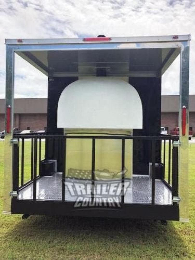 New 2026 Brand New 8.5 x 20 Fully Loaded Wood Fired Pizza Oven Trailer ...