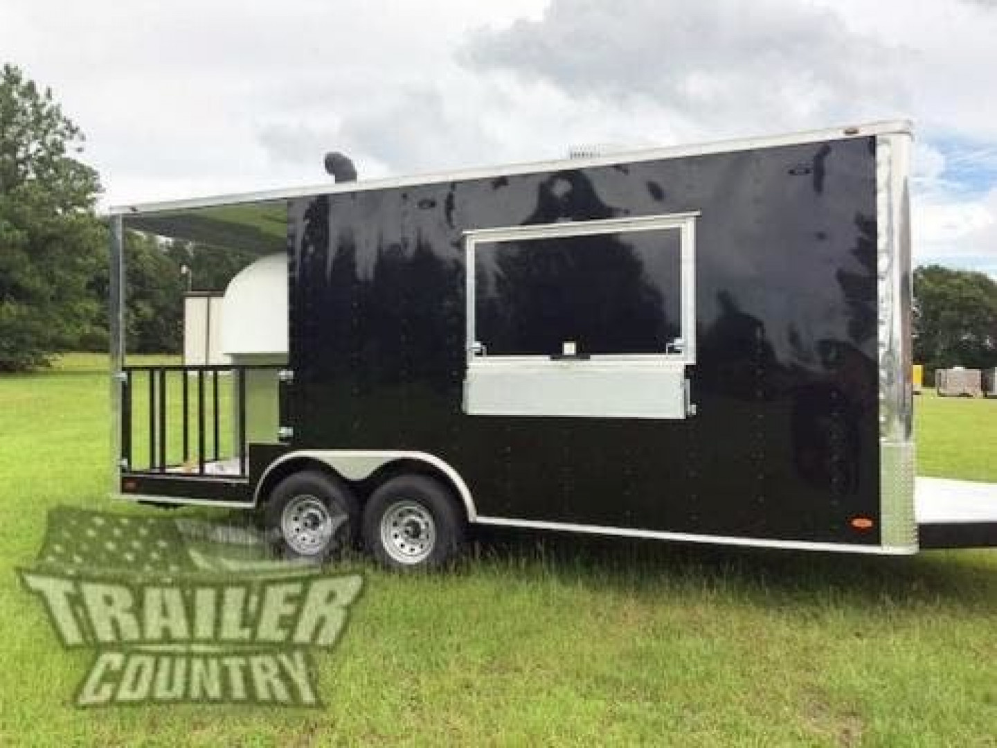 New 2026 Brand New 8.5 x 20 Fully Loaded Wood Fired Pizza Oven Trailer ...